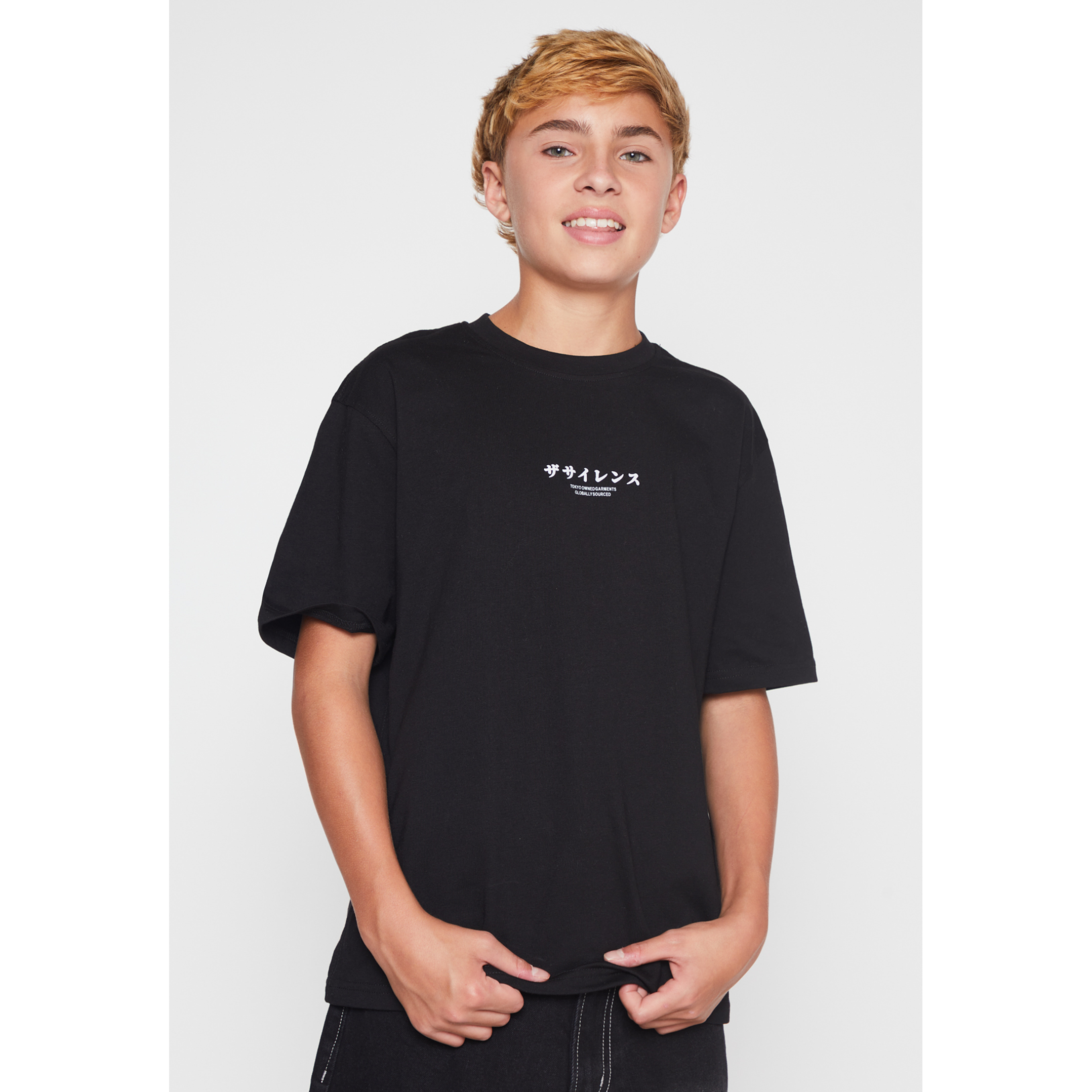 Polera Dragon Lolo Negro Familyshop 1