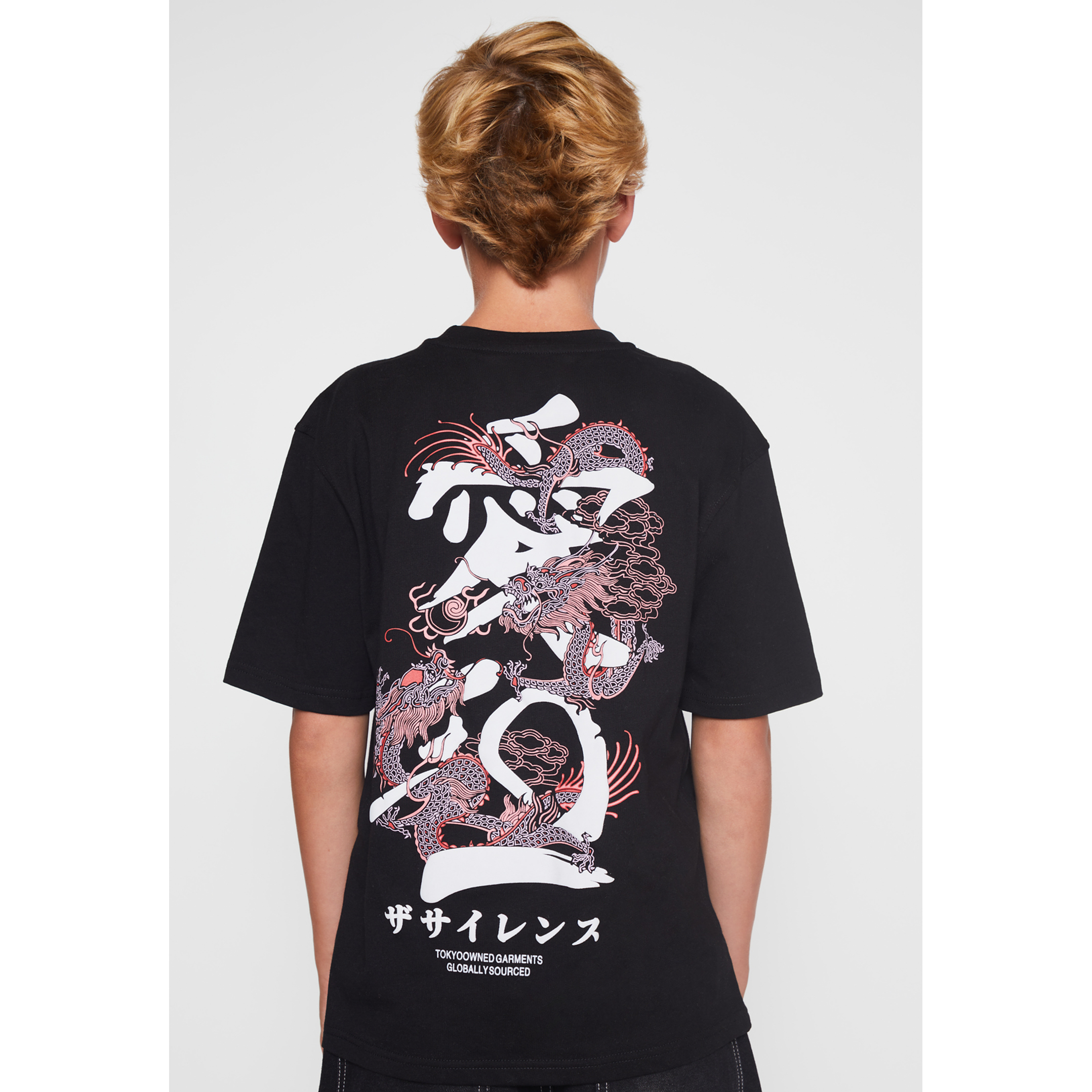 Polera Dragon Lolo Negro Familyshop 4