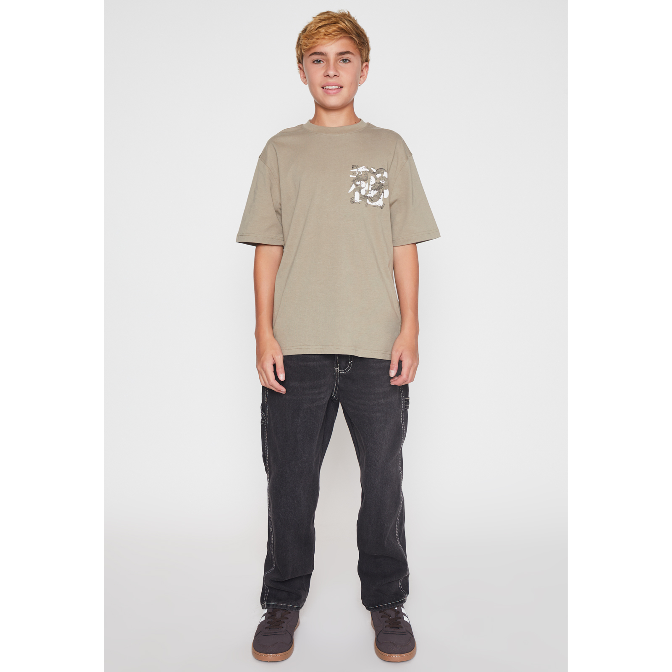 Polera Dragones Lolo Verde Familyshop 2