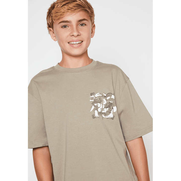 Polera Dragones Lolo Verde Familyshop 3