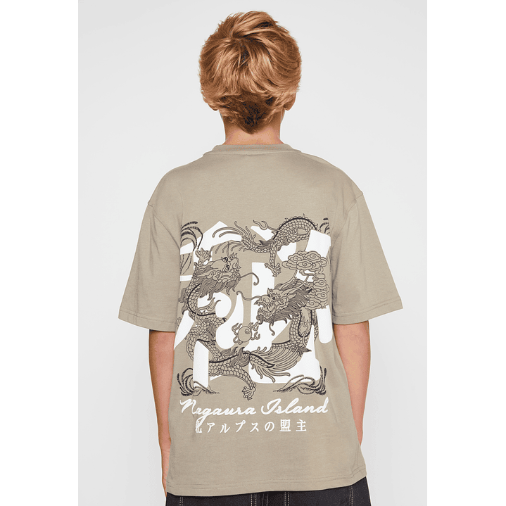 Polera Dragones Lolo Verde Familyshop 4