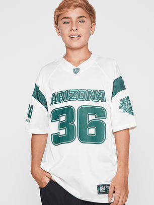 Polera Deportiva Arizona Lolo Blanco Familyshop