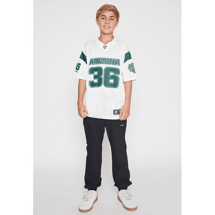 Polera Deportiva Arizona Lolo Blanco Familyshop 2