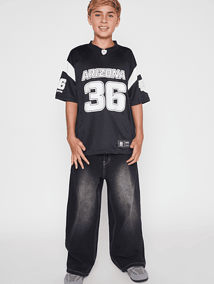 Polera Deportiva Arizona Lolo Negro Familyshop