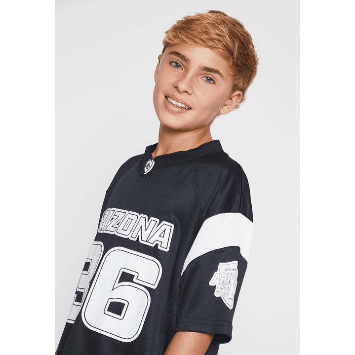 Polera Deportiva Arizona Lolo Negro Familyshop 4