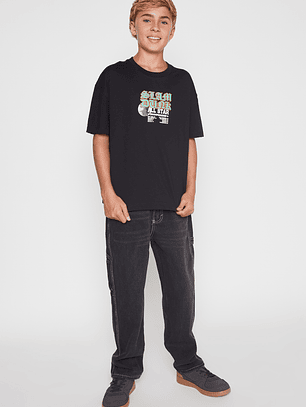 Polera All Star Lolo Negro Familyshop