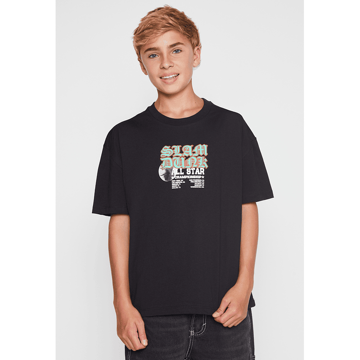 Polera All Star Lolo Negro Familyshop 1