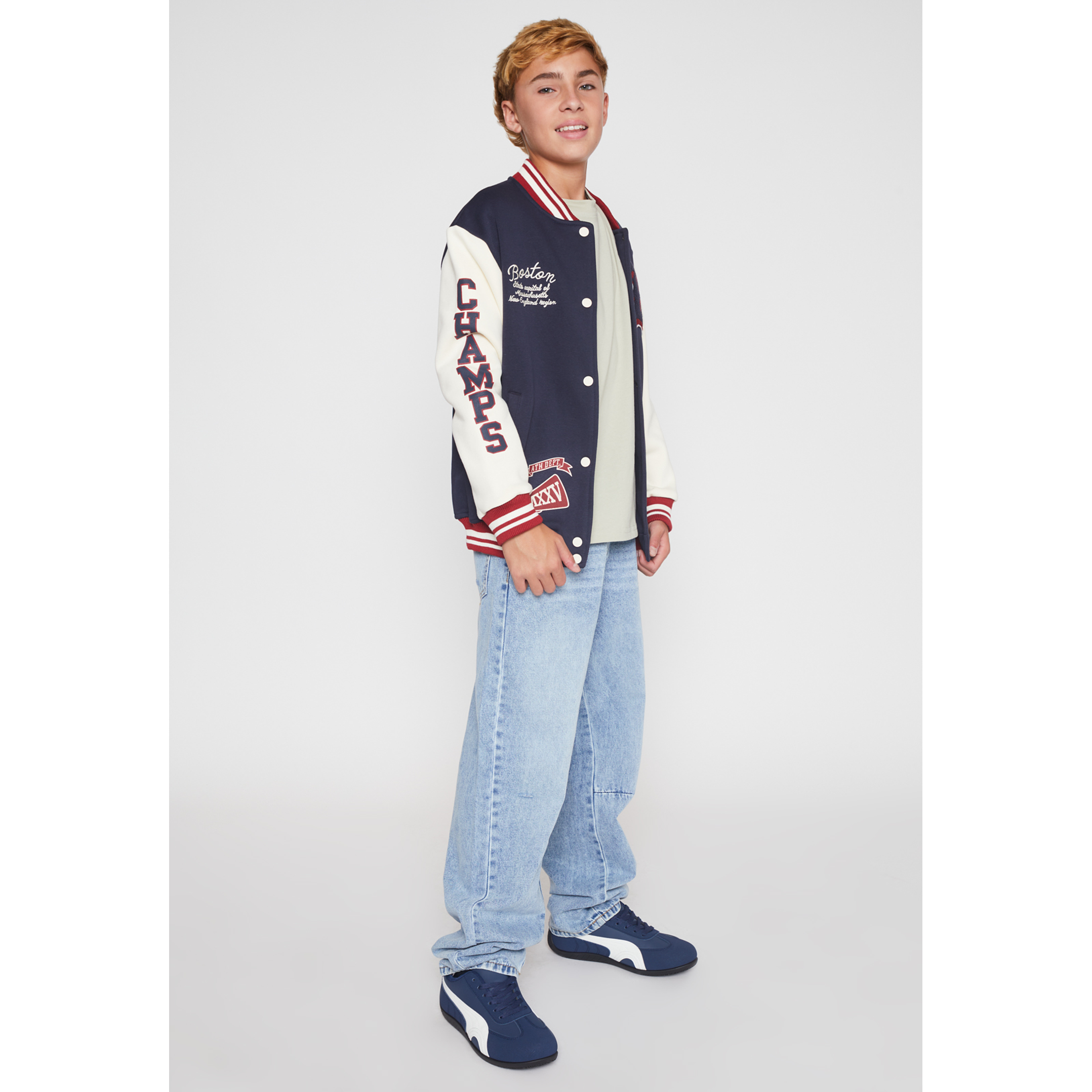 Chaqueta Varsity Lolo Azul Familyshop 2