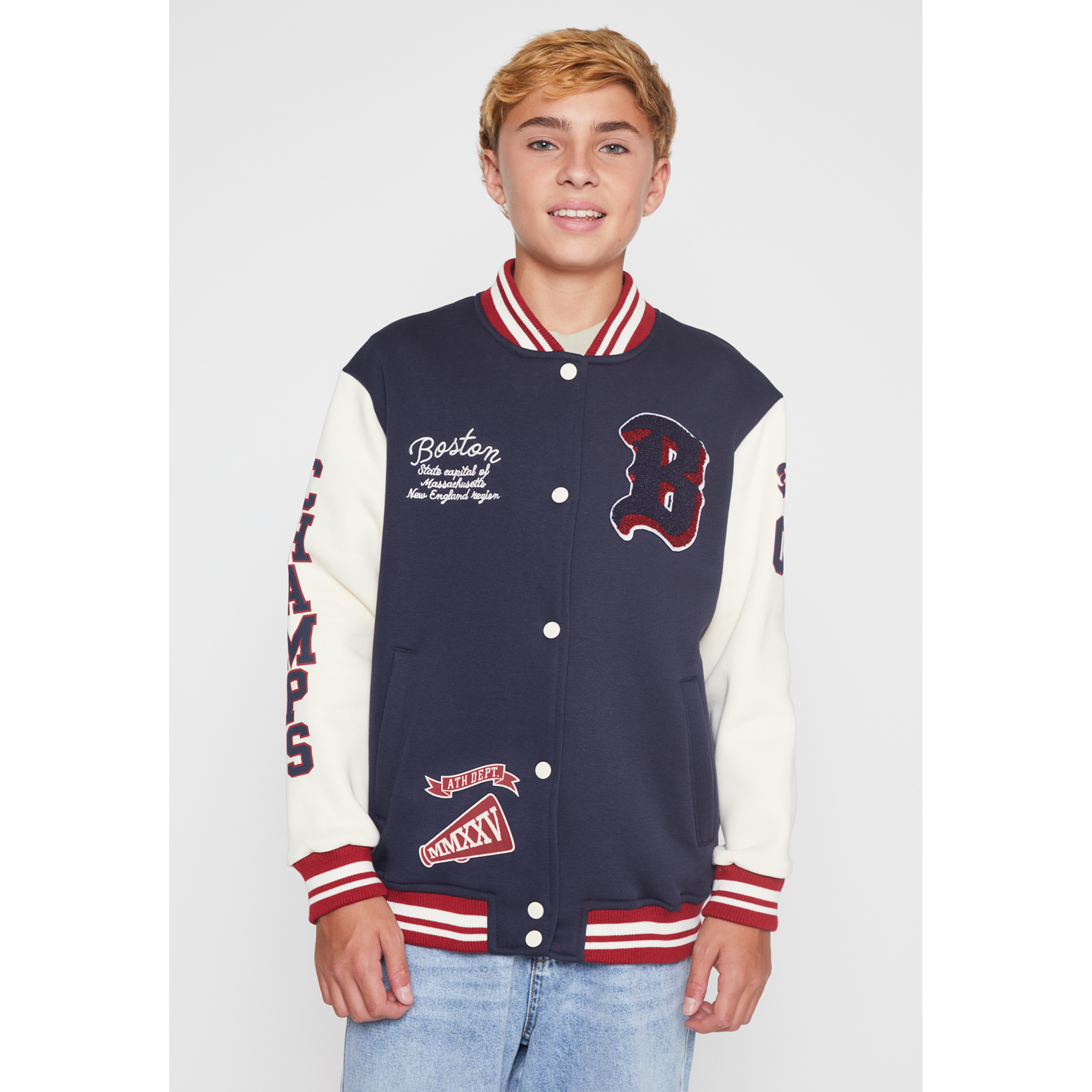 Chaqueta Varsity Lolo Azul Familyshop 1