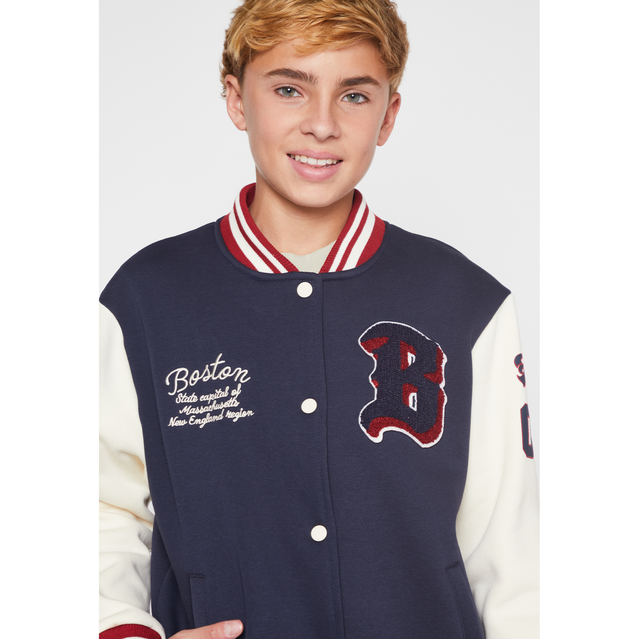 Chaqueta Varsity Lolo Azul Familyshop 3