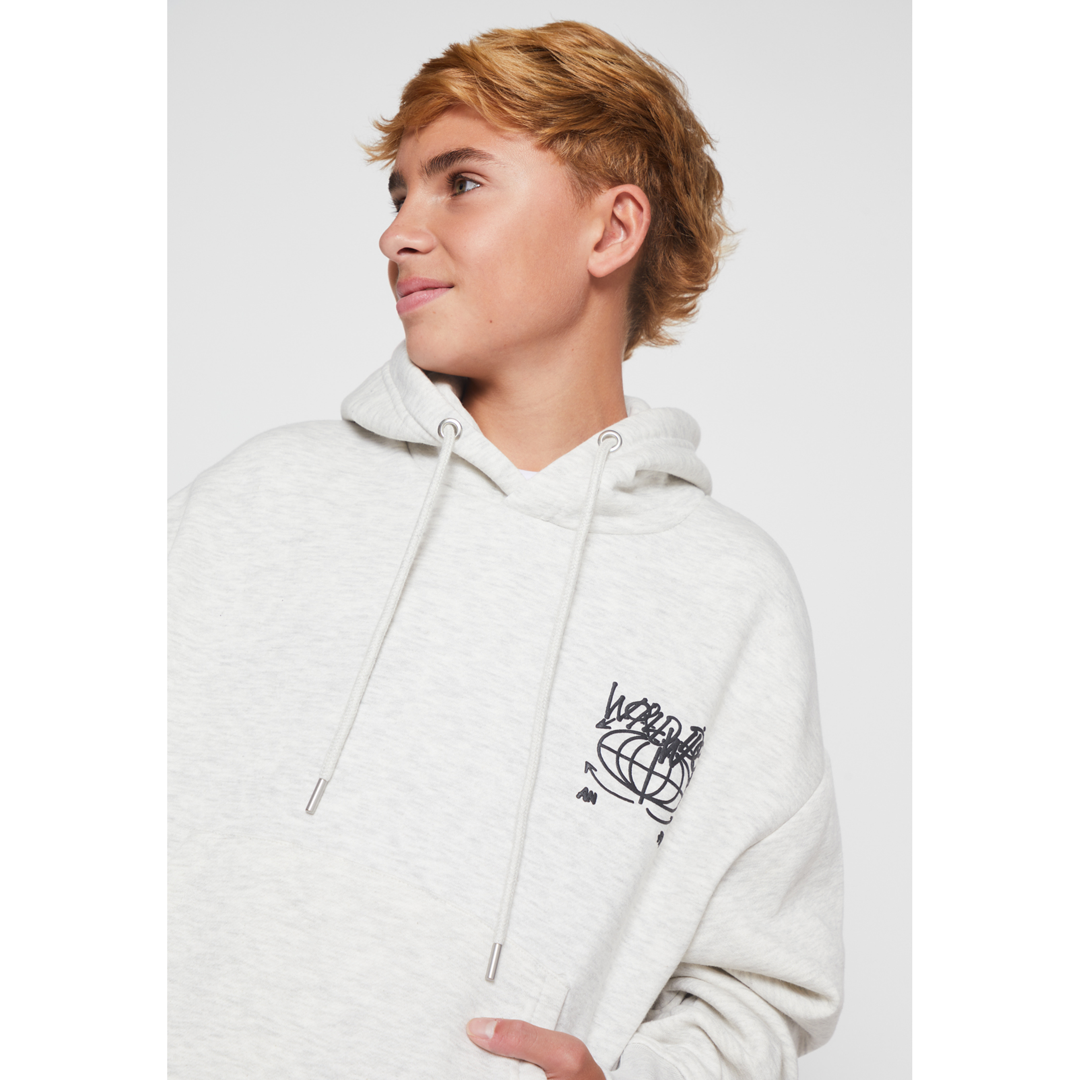 Polerón Bordado Lolo Gris Familyshop 3