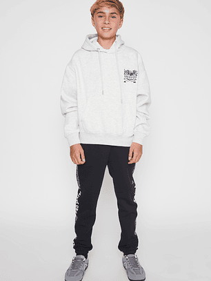 Polerón Bordado Lolo Gris Familyshop