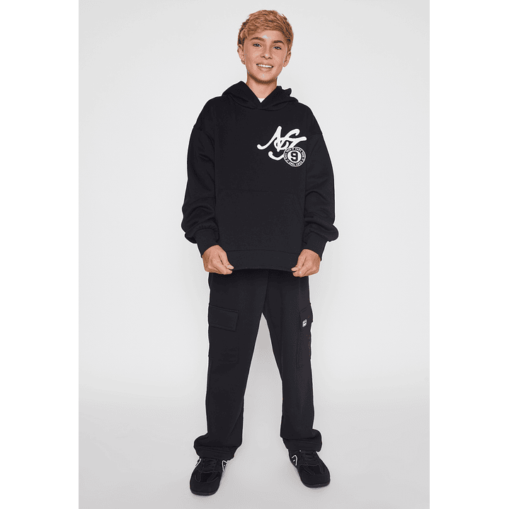 Polerón Parche Lolo Negro Familyshop 2