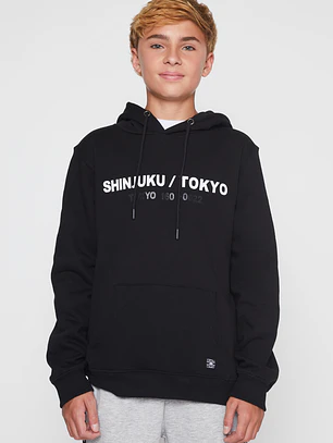 Polerón Texto Lolo Negro Familyshop