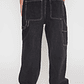 Jeans Baggy Lolo Negro Familyshop - Miniatura 3