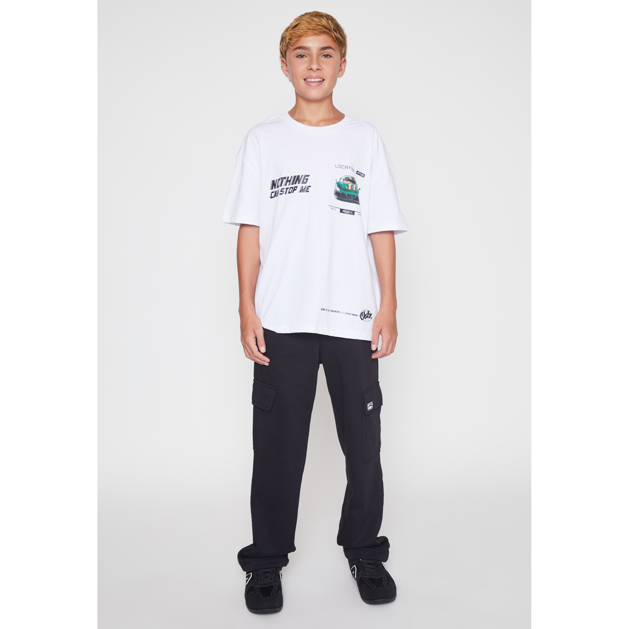 Pantalón Buzo Cargo Lolo Negro Familyshop 2