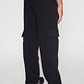 Pantalón Buzo Cargo Lolo Negro Familyshop - Miniatura 3