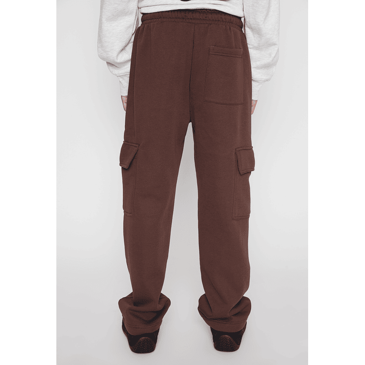 Pantalón Buzo Cargo Lolo Café Familyshop 3