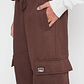 Pantalón Buzo Cargo Lolo Café Familyshop - Miniatura 4