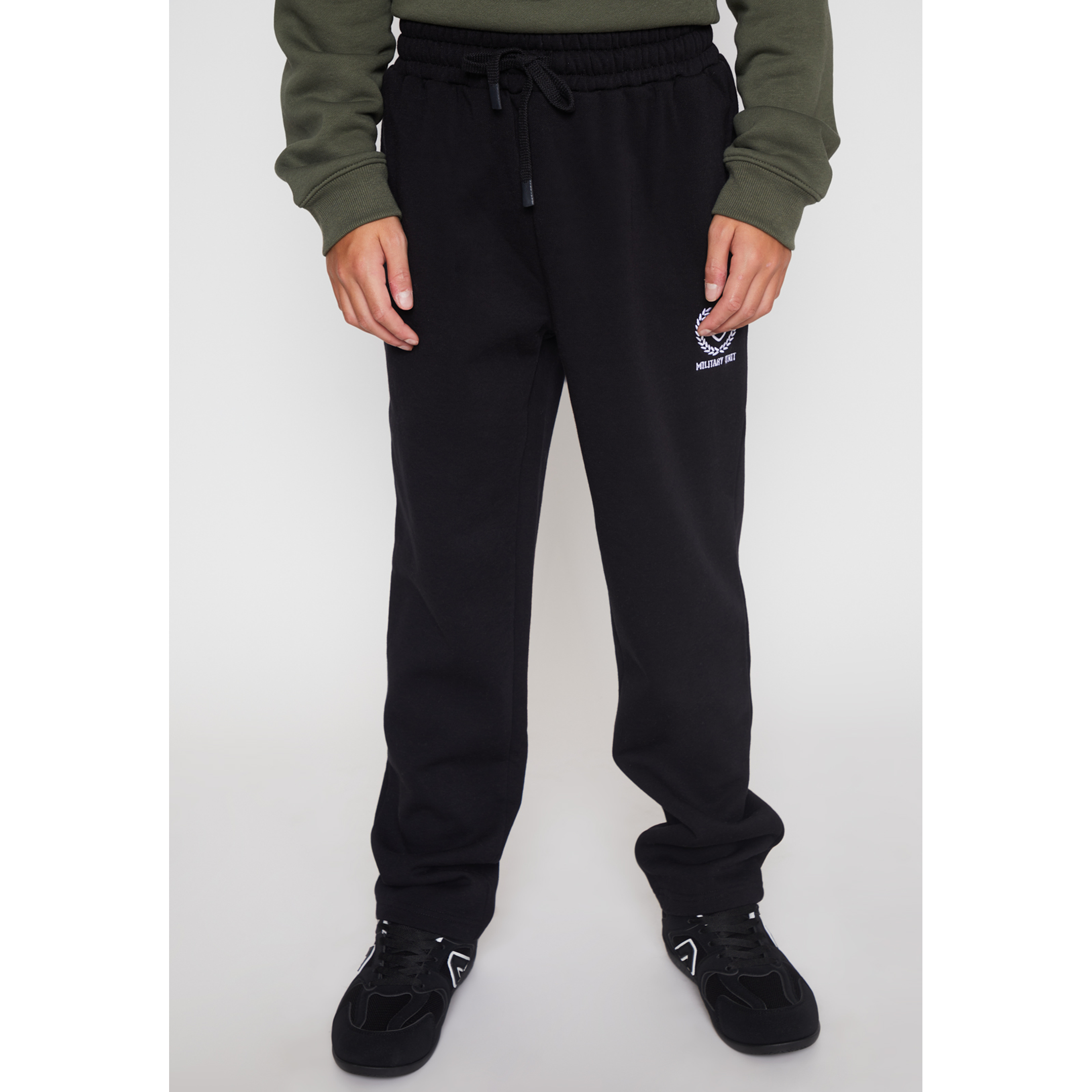 Pantalón Buzo Basic Recta Lolo Negro Familyshop 1