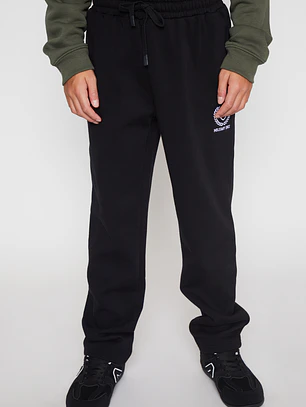 Pantalón Buzo Basic Recta Lolo Negro Familyshop