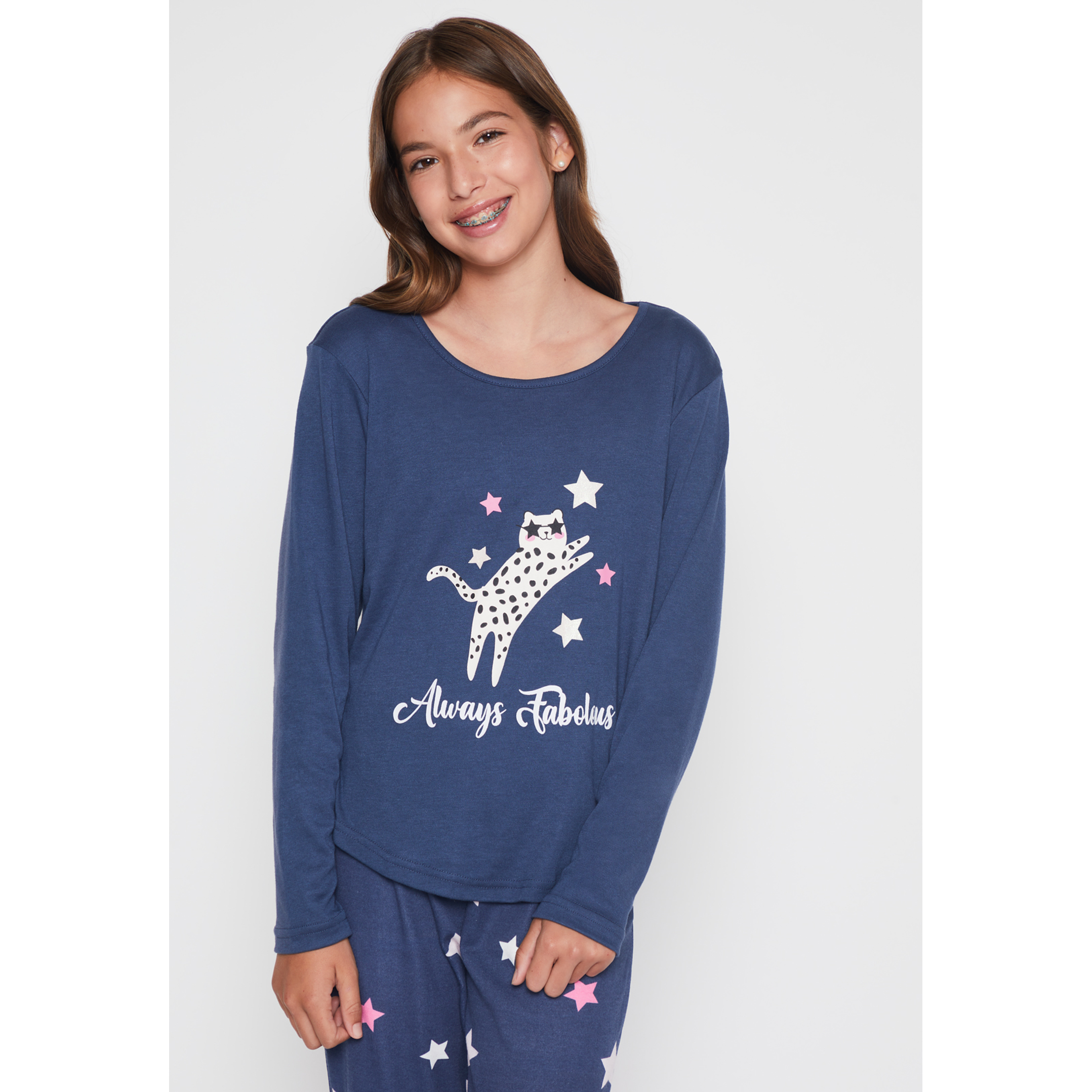 Pijama Jersey Lola Azul Familyshop 2