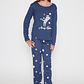 Pijama Jersey Lola Azul Familyshop - Miniatura 1