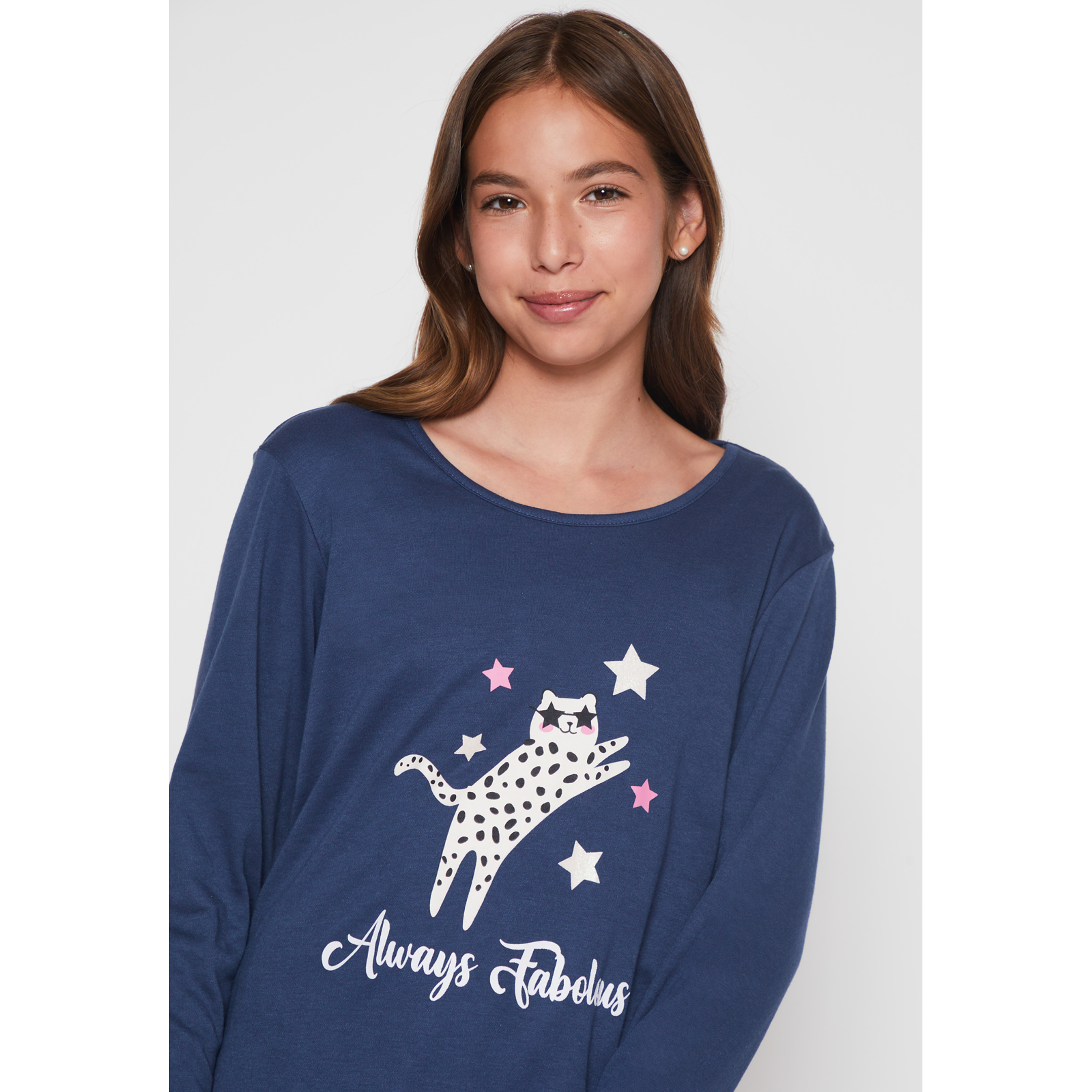 Pijama Jersey Lola Azul Familyshop 3