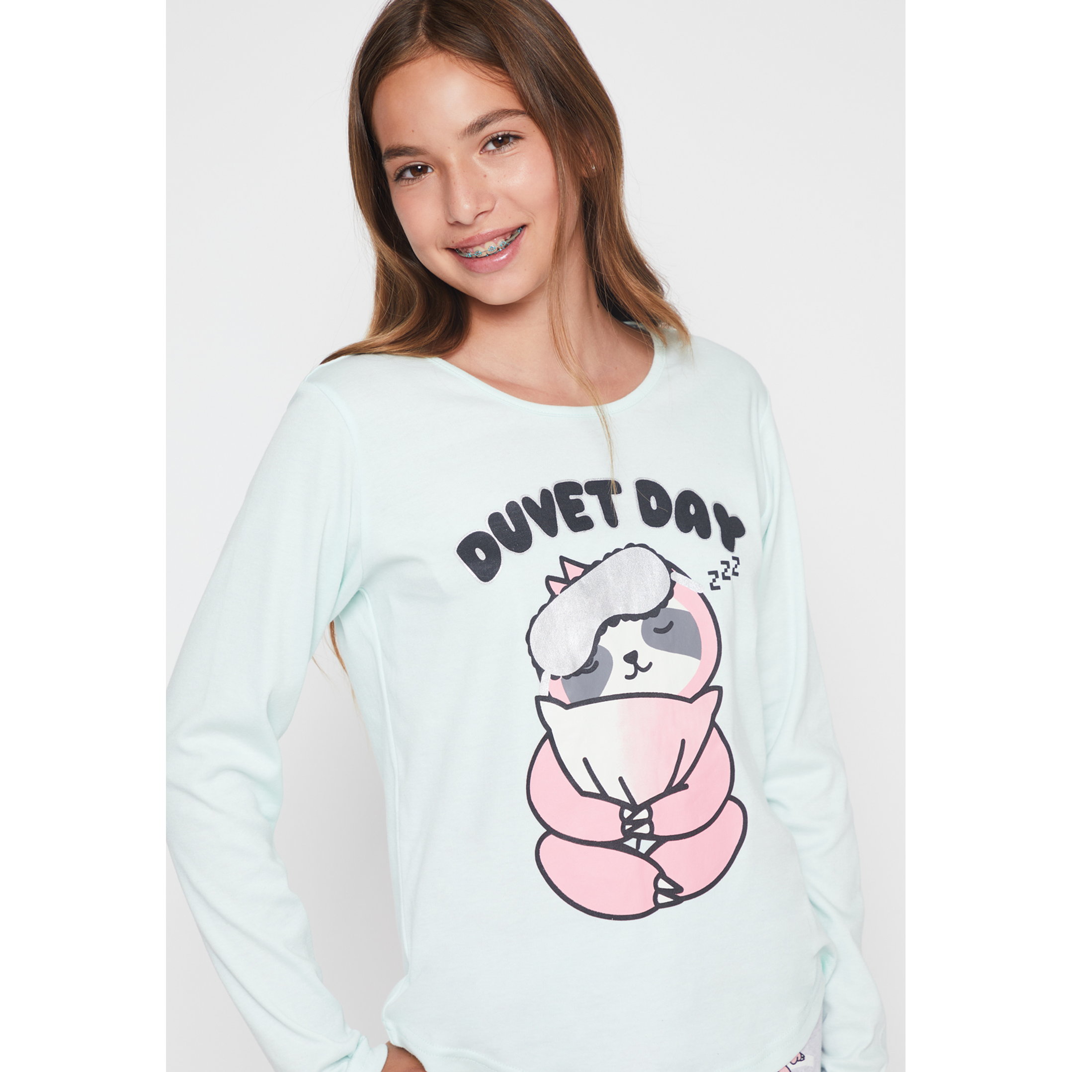 Pijama Jersey Lola Gris Familyshop 2