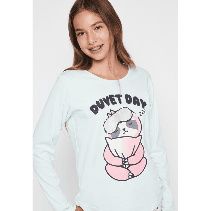 Pijama Jersey Lola Gris Familyshop 2