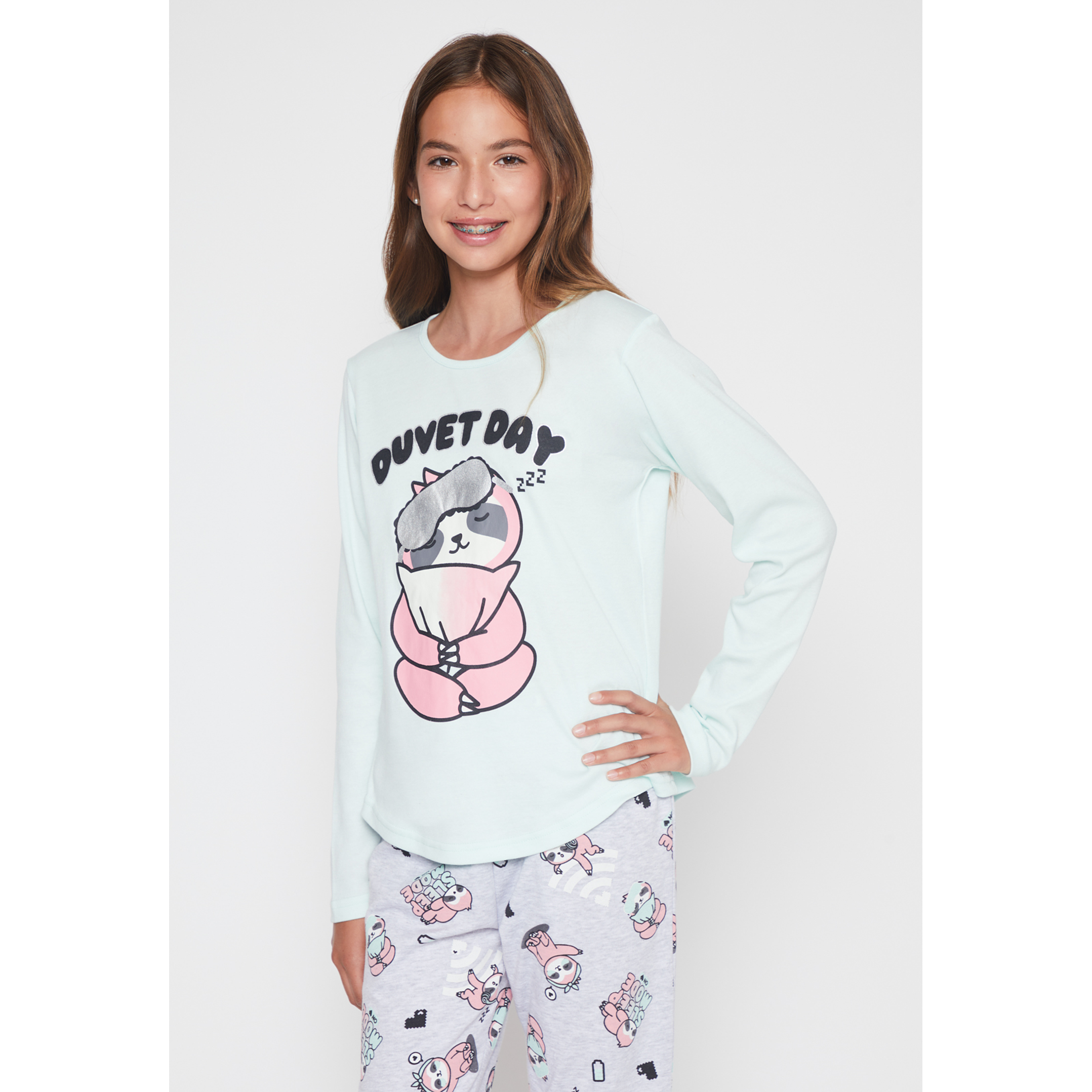Pijama Jersey Lola Gris Familyshop 3