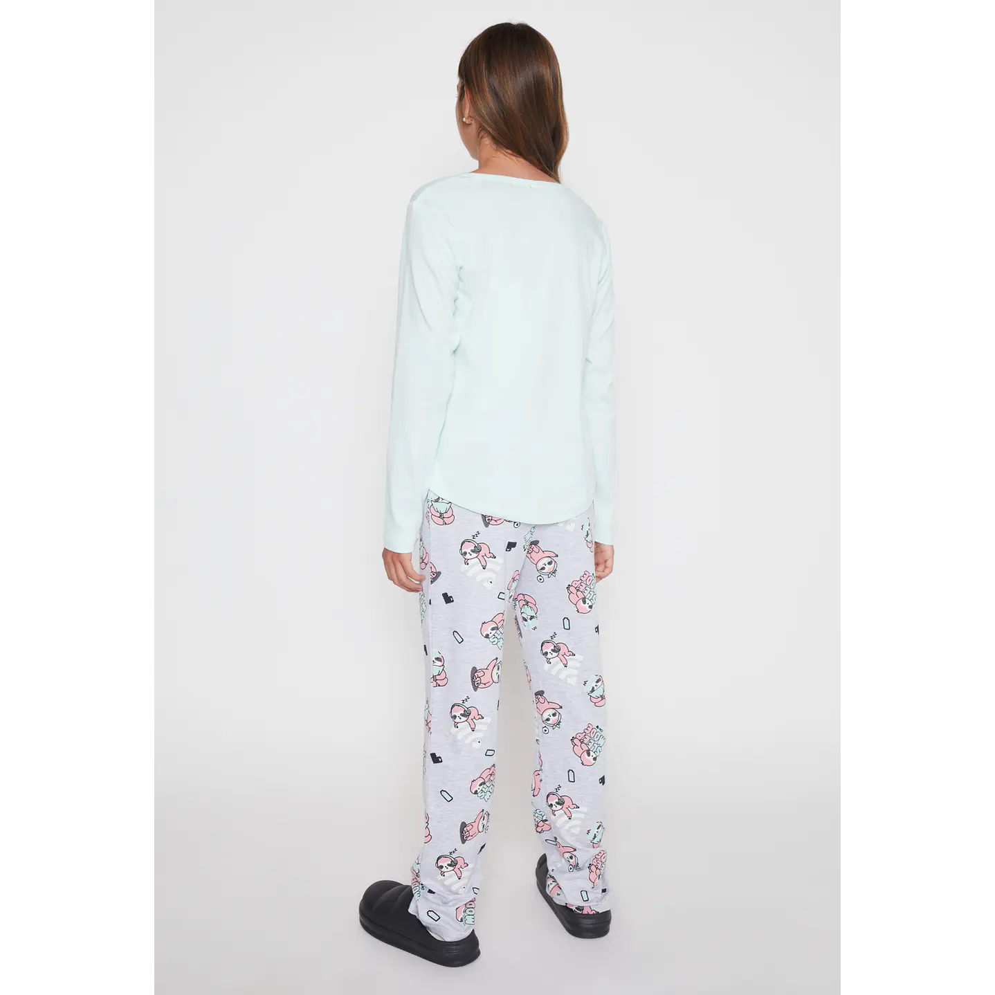 Pijama Jersey Lola Gris Familyshop 4
