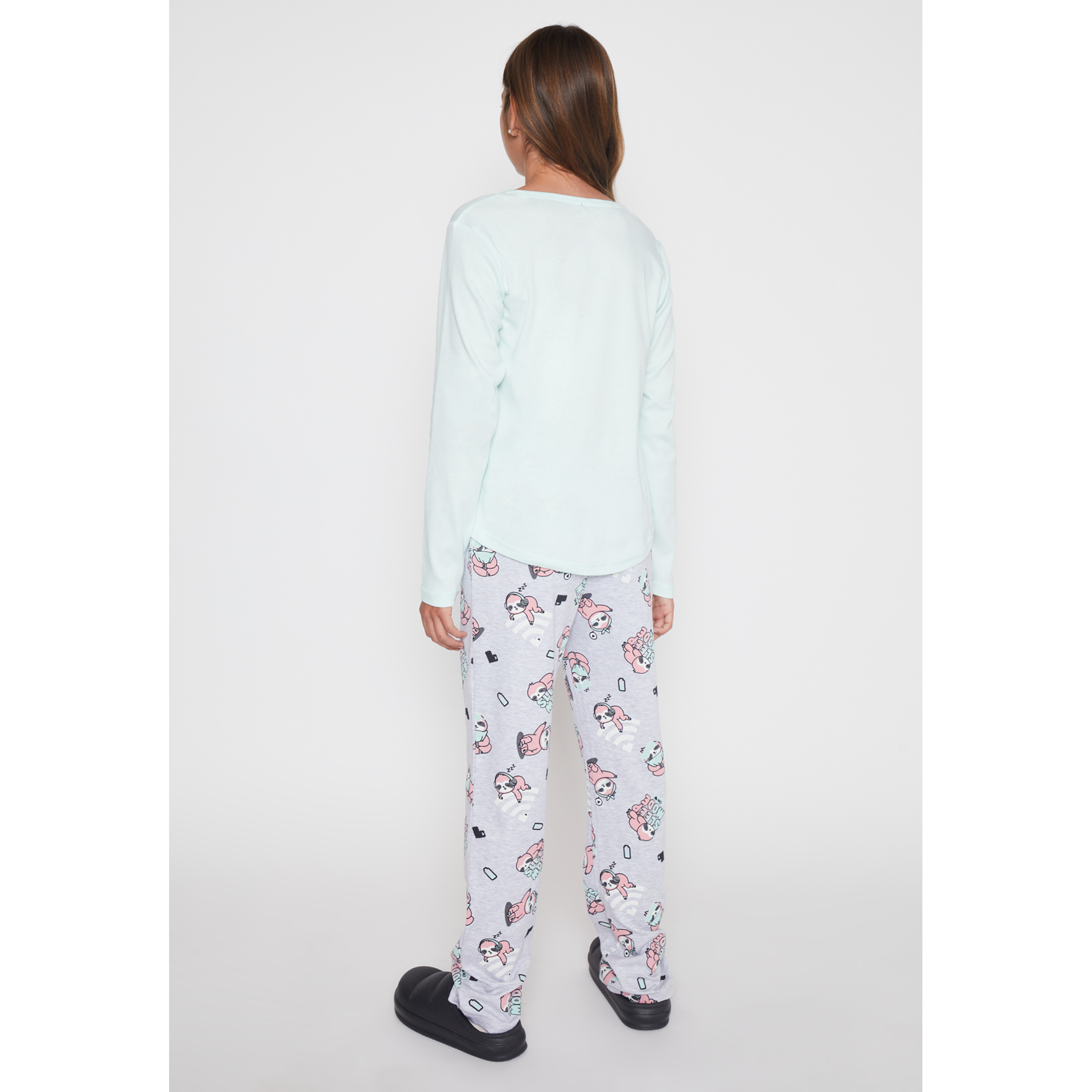 Pijama Jersey Lola Gris Familyshop 4