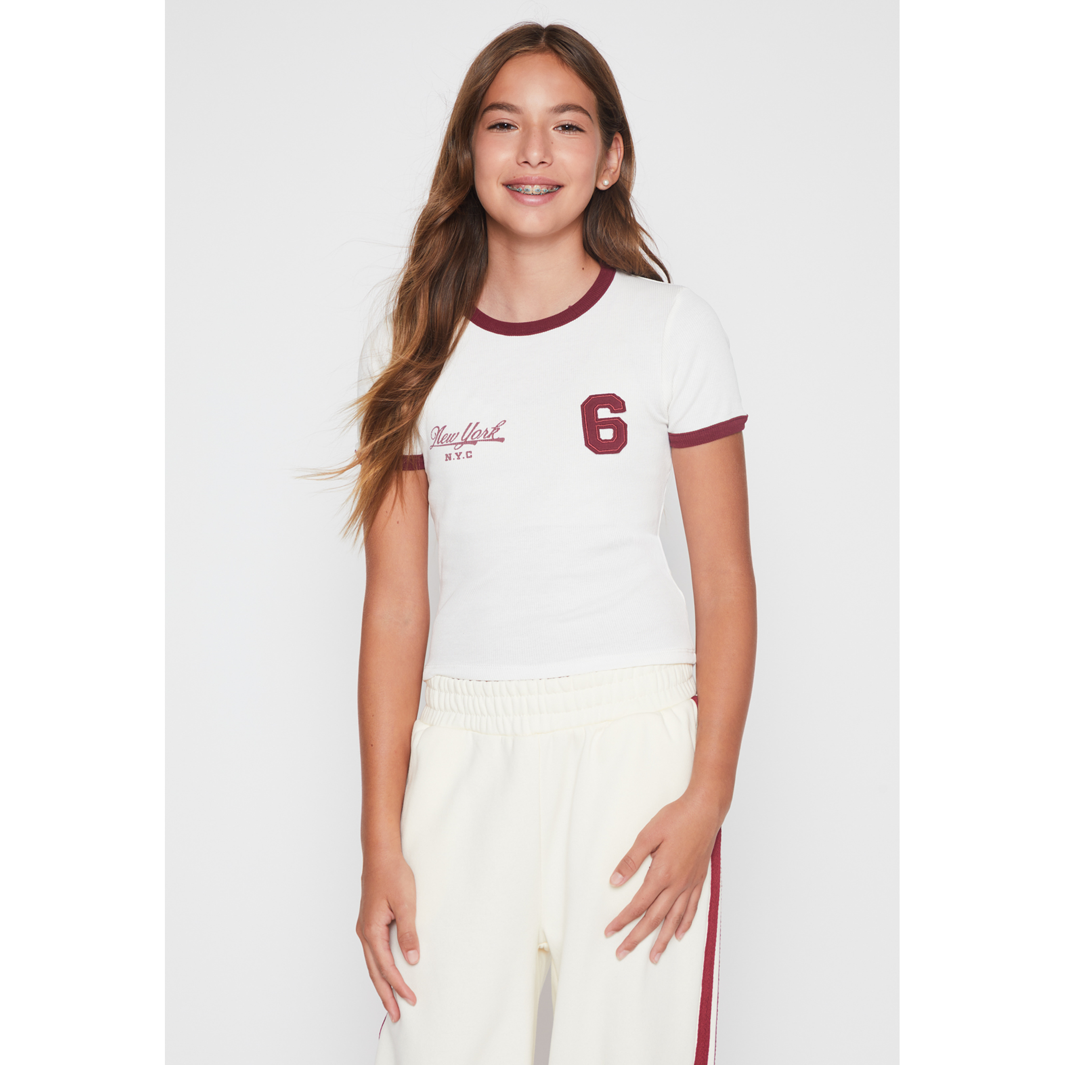 Polera Number Lola Crudo Familyshop 1