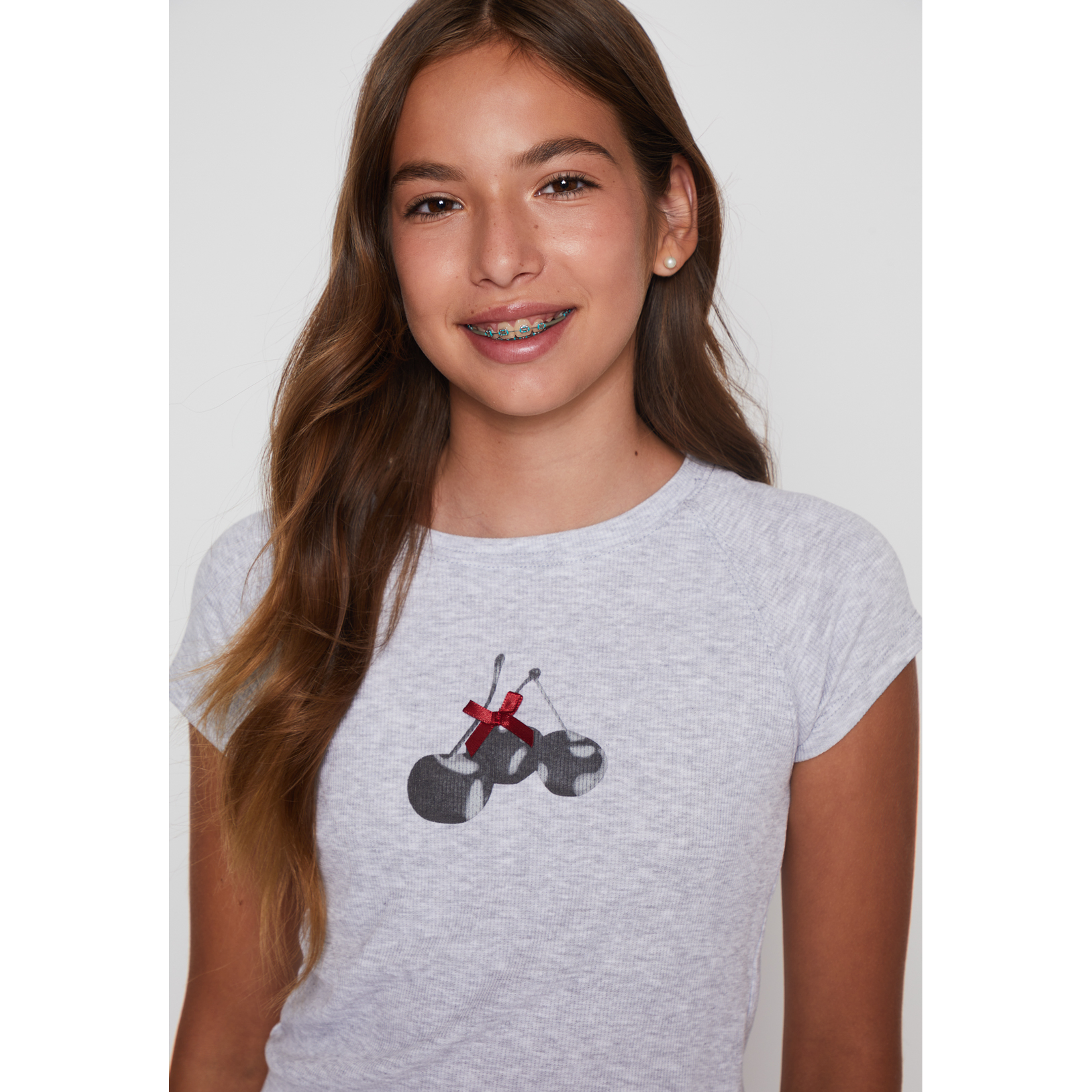 Polera Cherry Lola Gris Familyshop 4