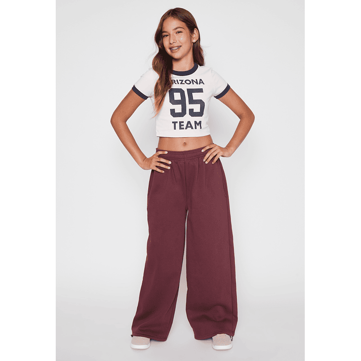 Polera College Arizona Lola Rosado Familyshop 2