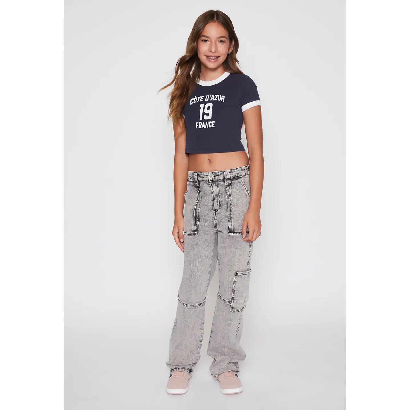 Polera College Lola Azul Familyshop 2