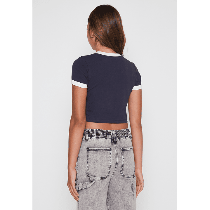 Polera College Lola Azul Familyshop 3