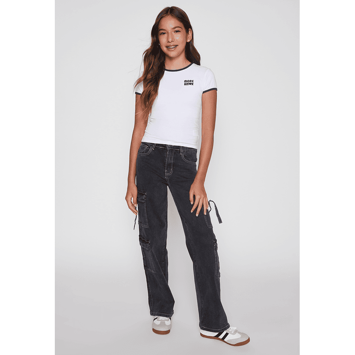 Polera Bordado Lola Blanco Familyshop 2