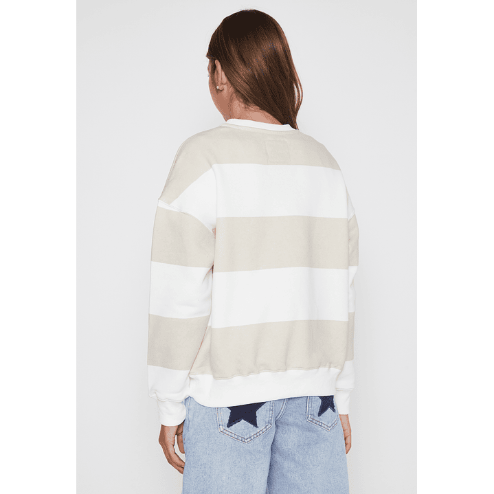 Polerón Bordado Courtside Lola Beige Familyshop 4