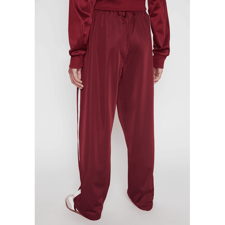 Pantalón Buzo Banda Lateral Lola Burdeo Familyshop 3