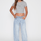 Jeans Wide Leg Lola Azul Familyshop - Miniatura 2