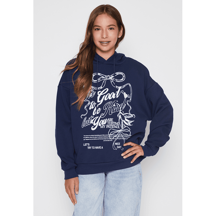 Polerón Coquette Lola Azul Familyshop 1