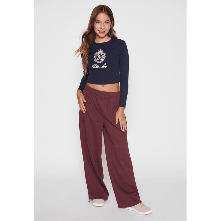 Polera Varsity Lola Azul Familyshop 2