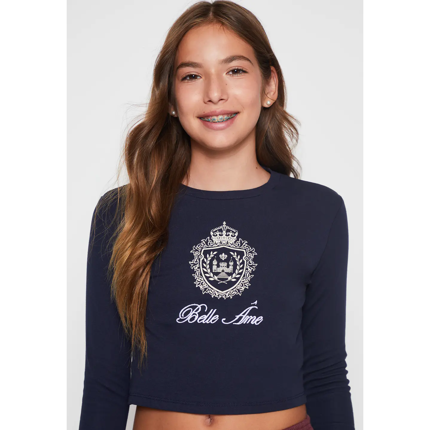 Polera Varsity Lola Azul Familyshop 4