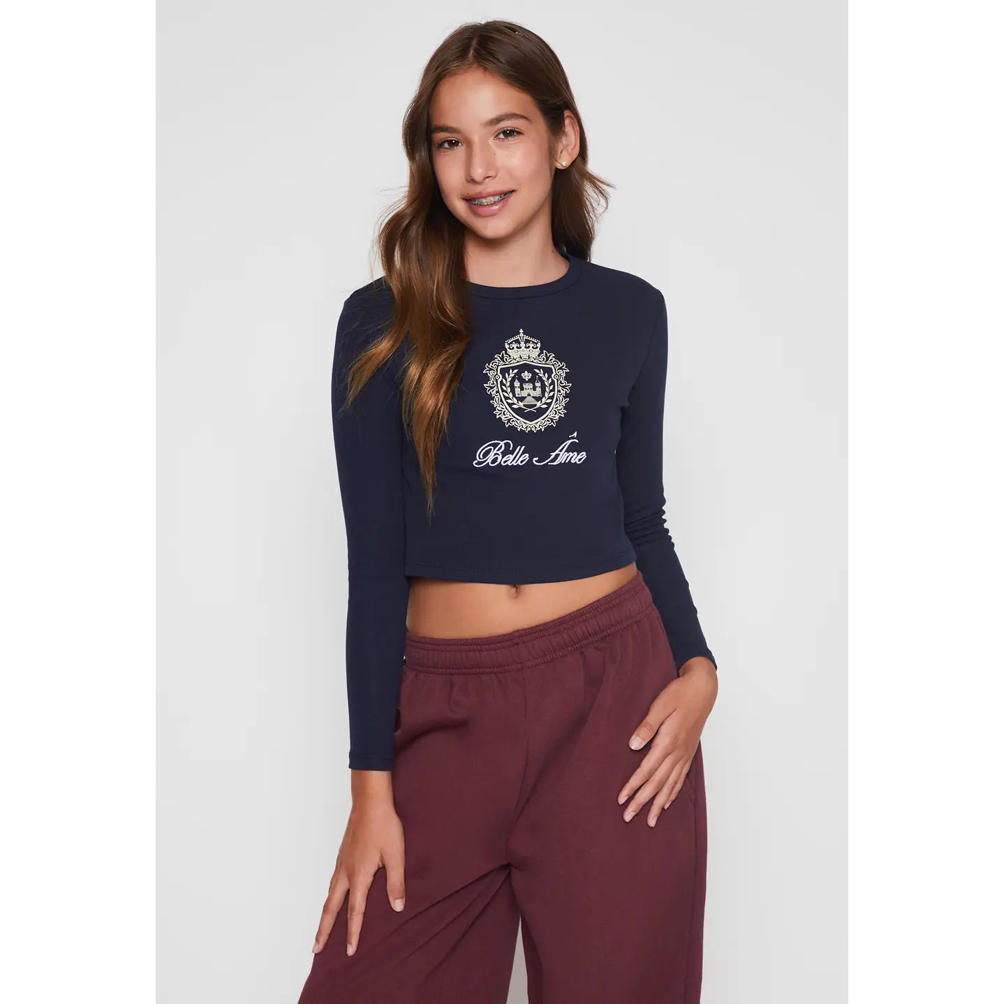 Polera Varsity Lola Azul Familyshop 1