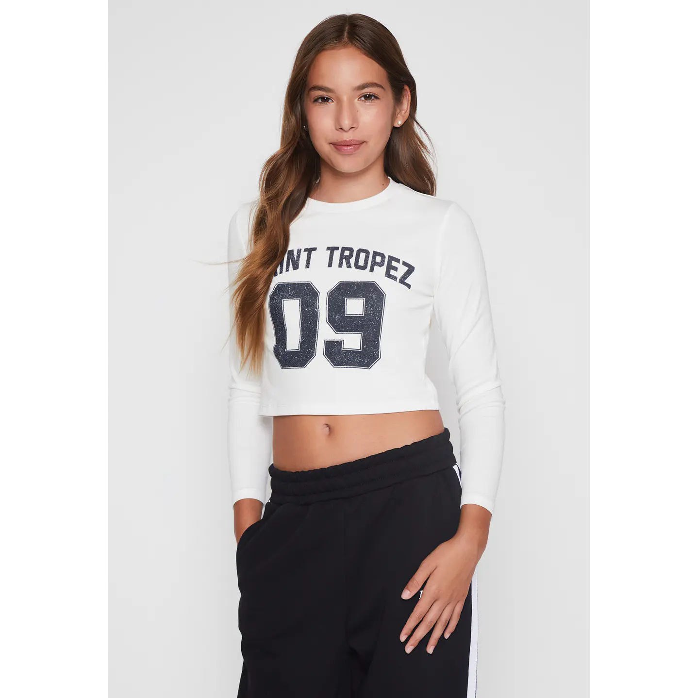 Polera Varsity Lola Crudo Familyshop 1
