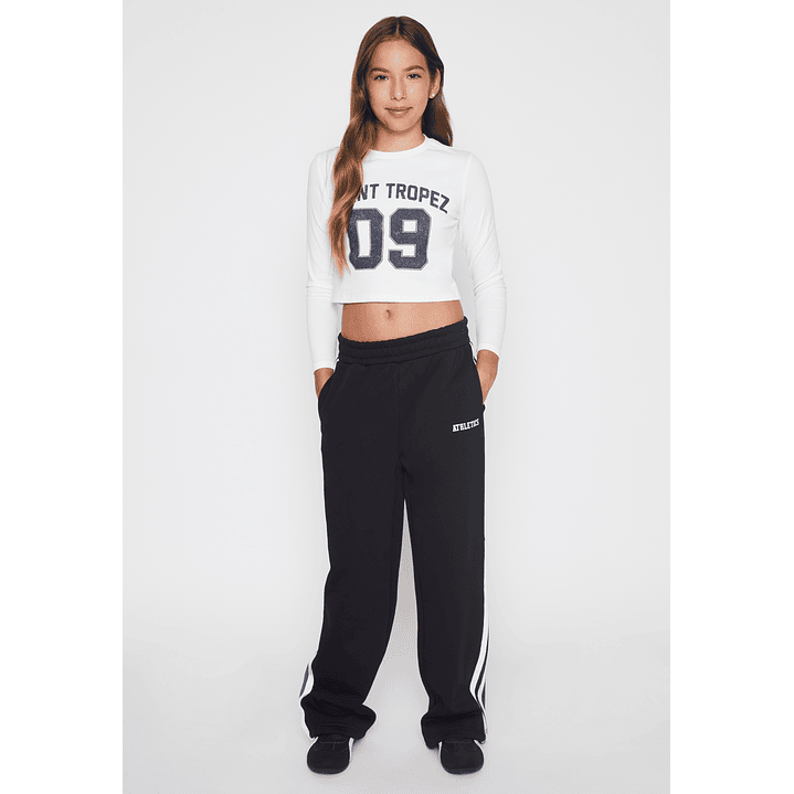 Polera Varsity Lola Crudo Familyshop 2