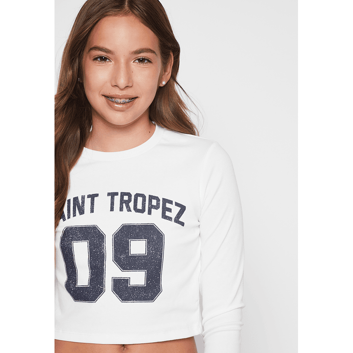 Polera Varsity Lola Crudo Familyshop 4