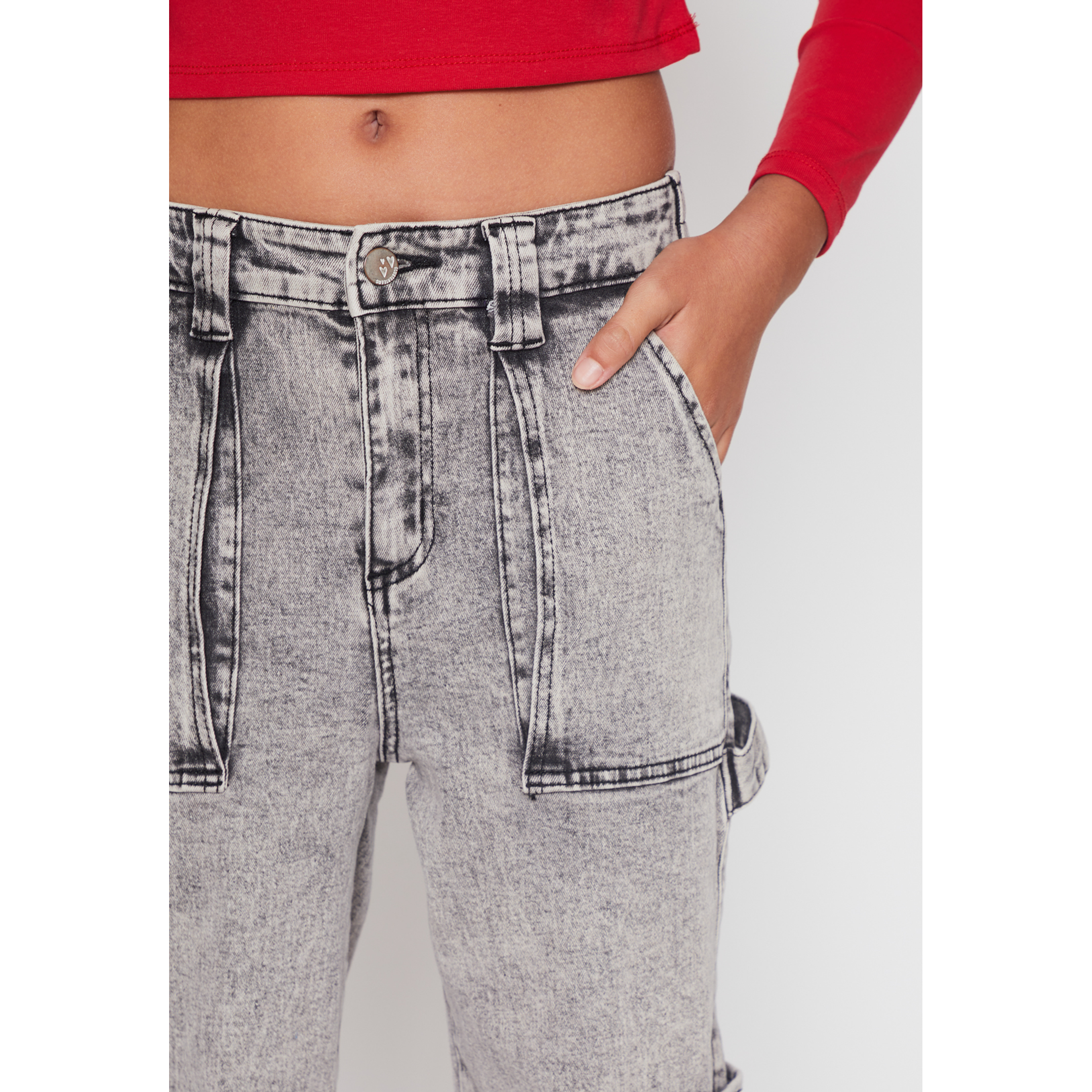 Jeans Wide Leg Lola Gris Familyshop 4
